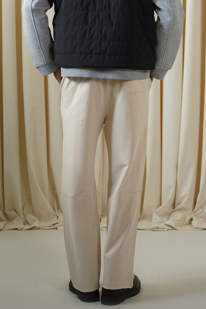 BEIGE WEEKEND LOUNGE TROUSERS