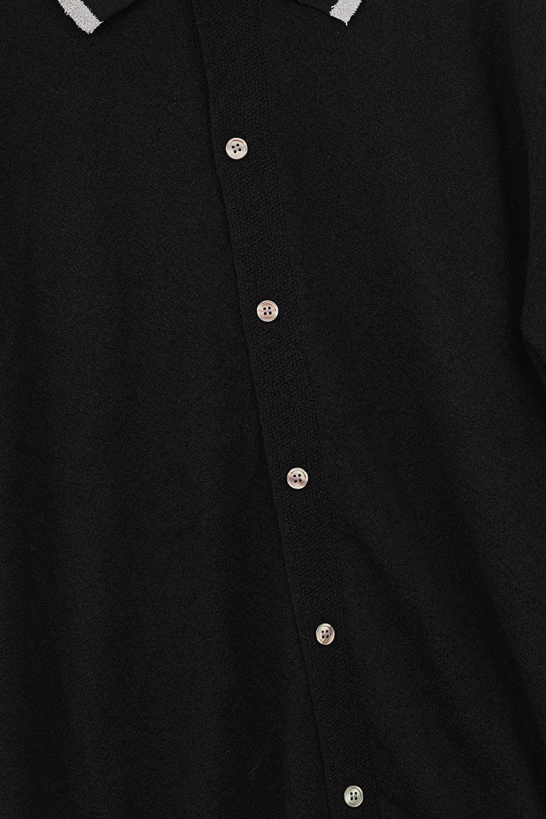 BLACK CLUB POLO CARDIGAN
