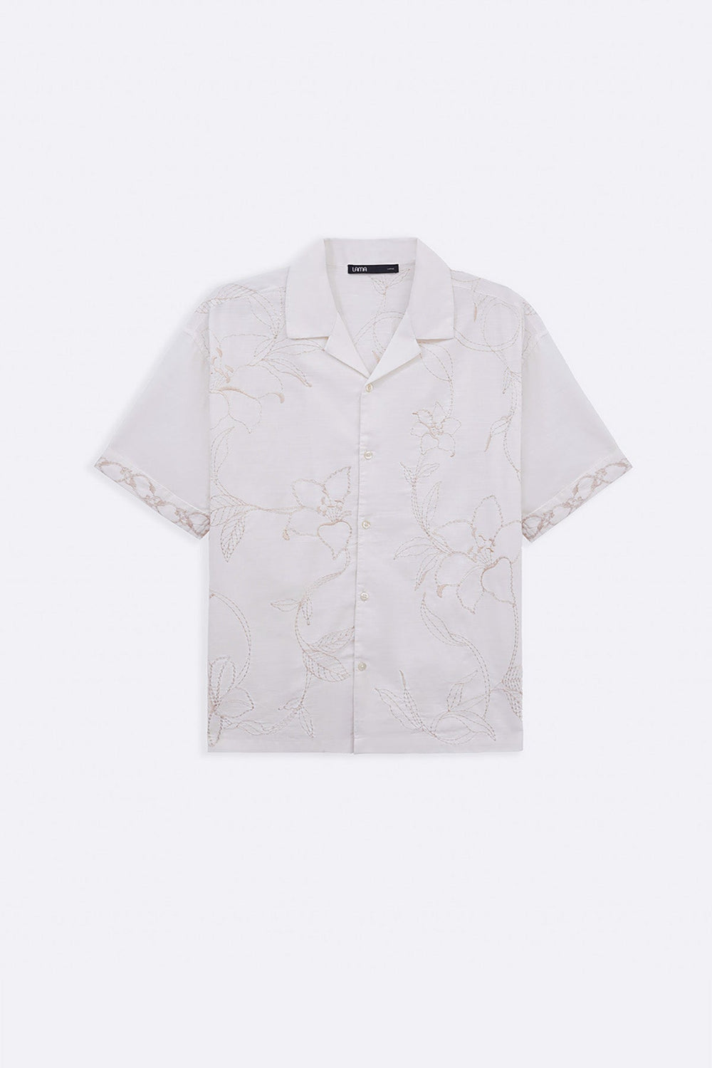 OFF WHITE LINEN VINES SAFARI