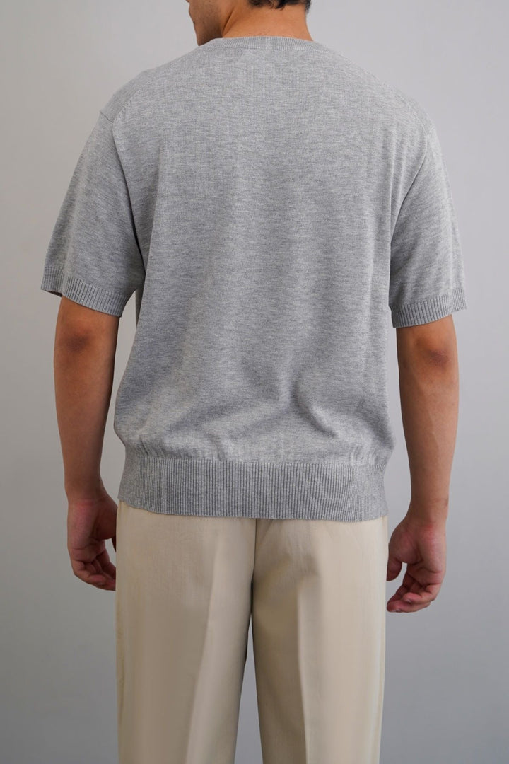 GREY EVERYDAY HENLEY