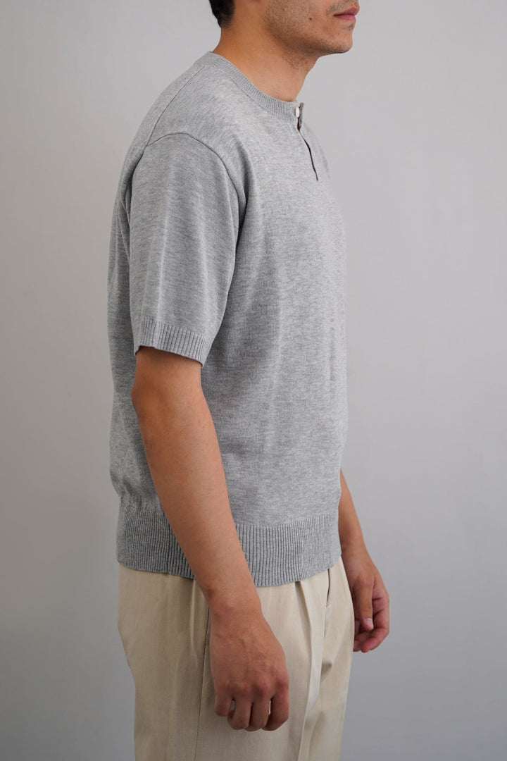 GREY EVERYDAY HENLEY