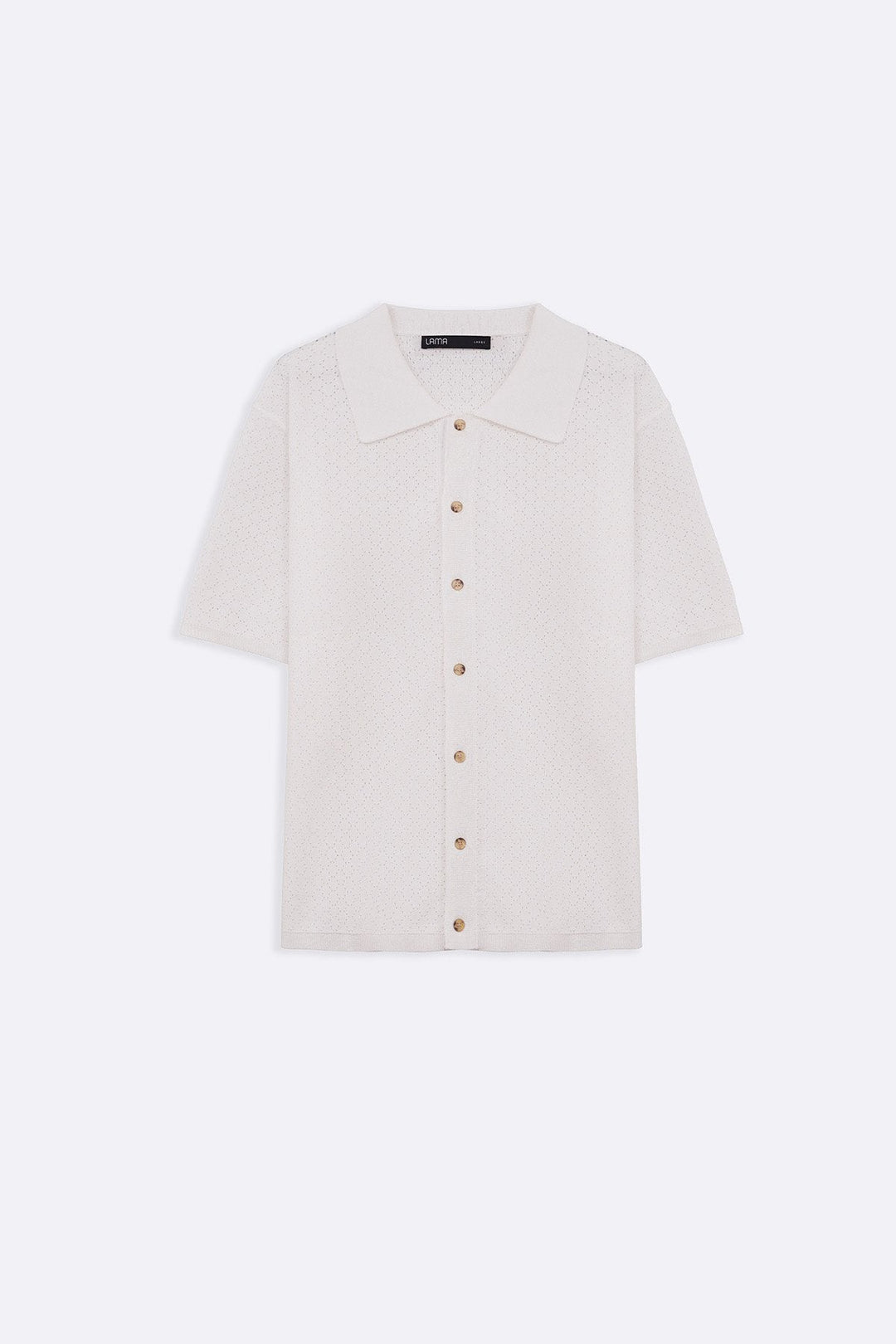 IVORY HAVANA BUTTON-DOWN