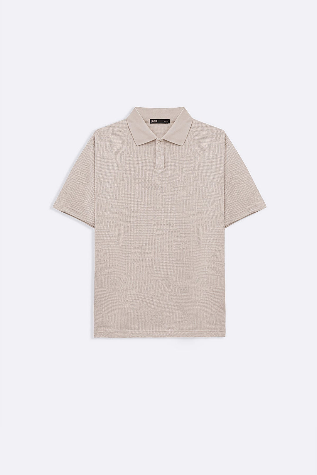 BEIGE MATRIX POLO