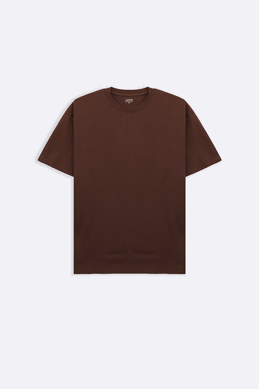 BROWN CLASSIC COTTON TEE