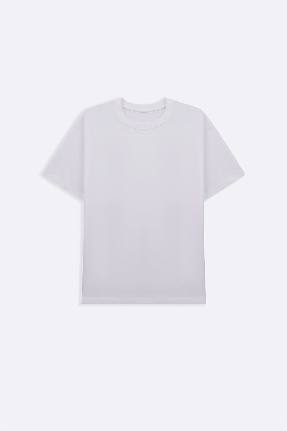 WHITE CLASSIC COTTON TEE