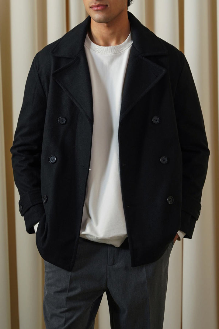 BLACK SAILOR PEACOAT