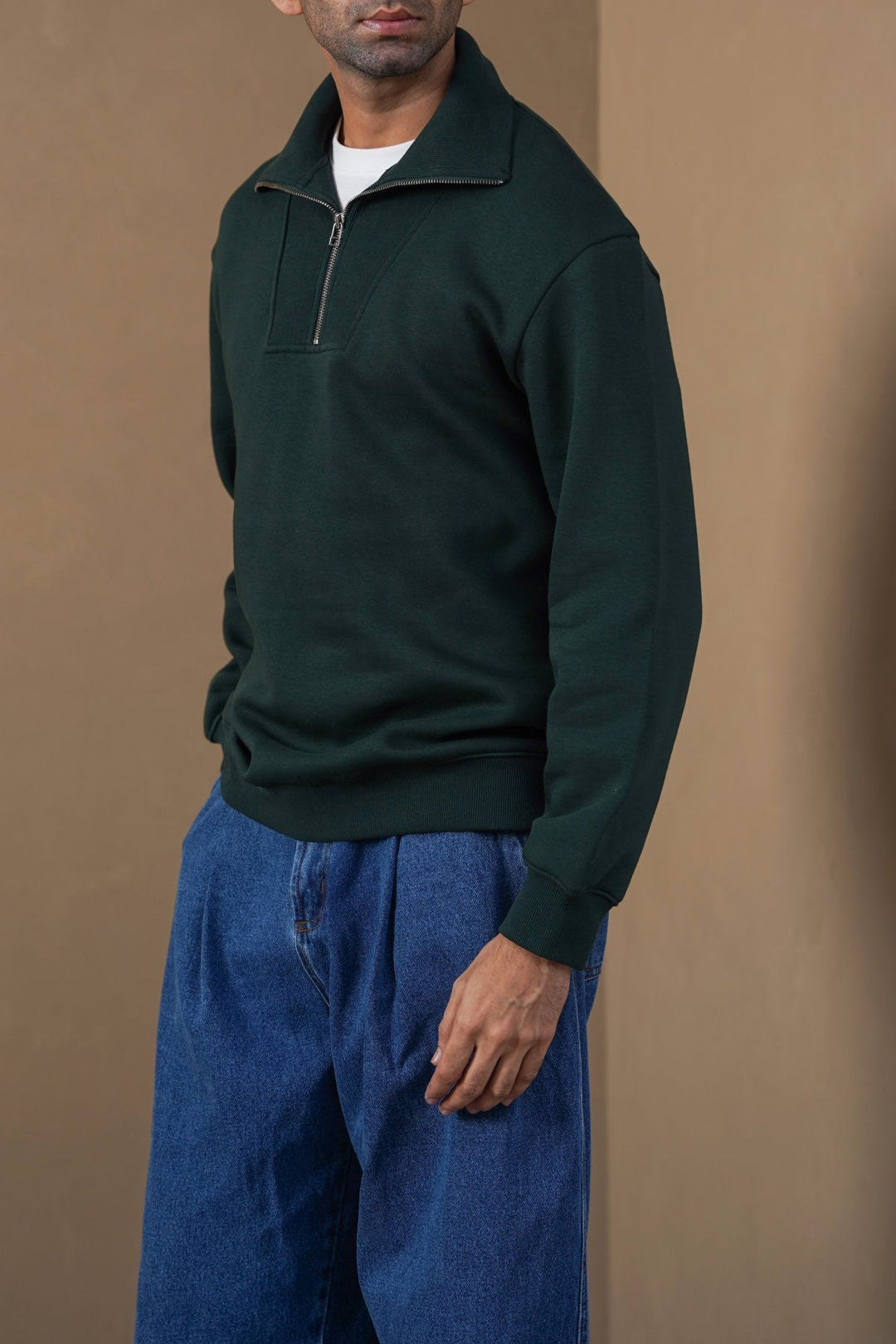 FOREST GREEN FIELD DAY SWEATSHIRT