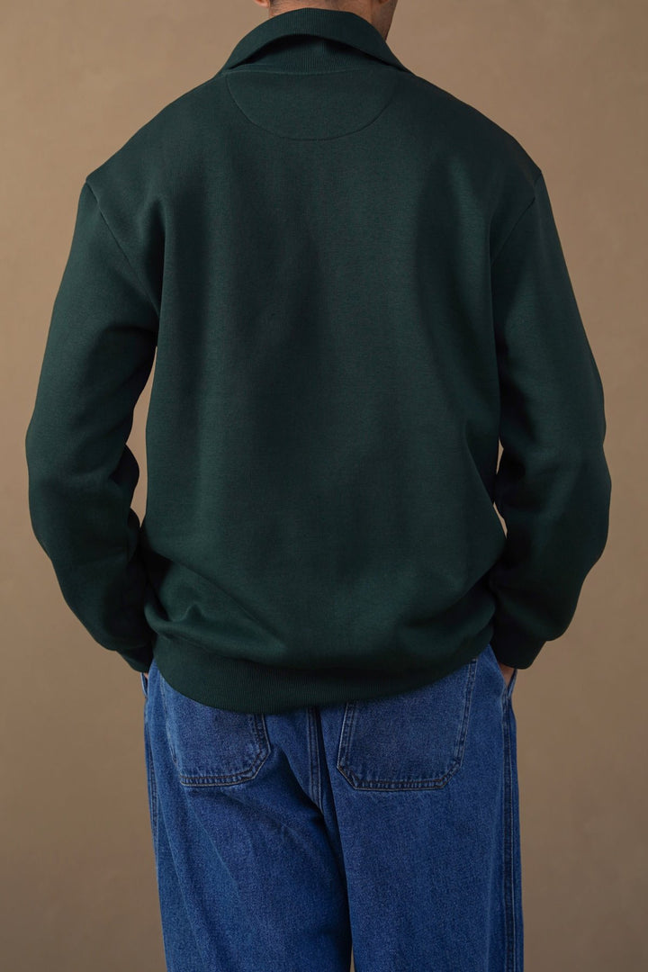 FOREST GREEN FIELD DAY SWEATSHIRT