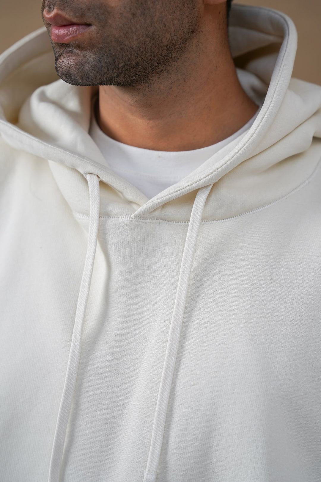 IVORY CLASSIC OVERSIZED HOODIE