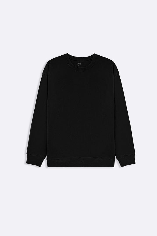 BLACK CLASSIC SWEATSHIRT