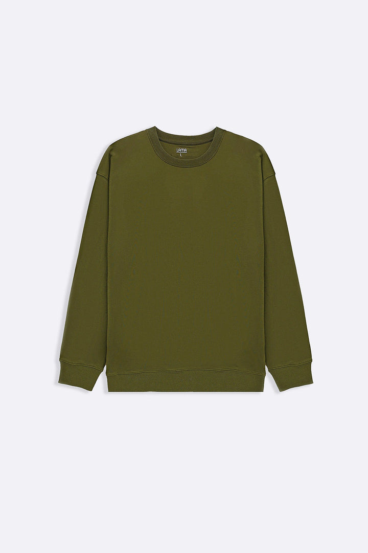 OLIVE CLASSIC SWEATSHIRT
