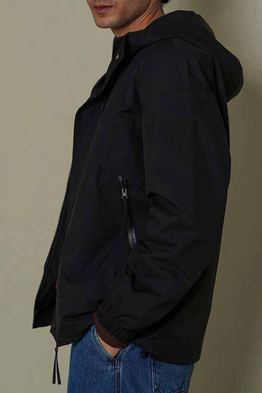 BLACK UTILITY PARKA