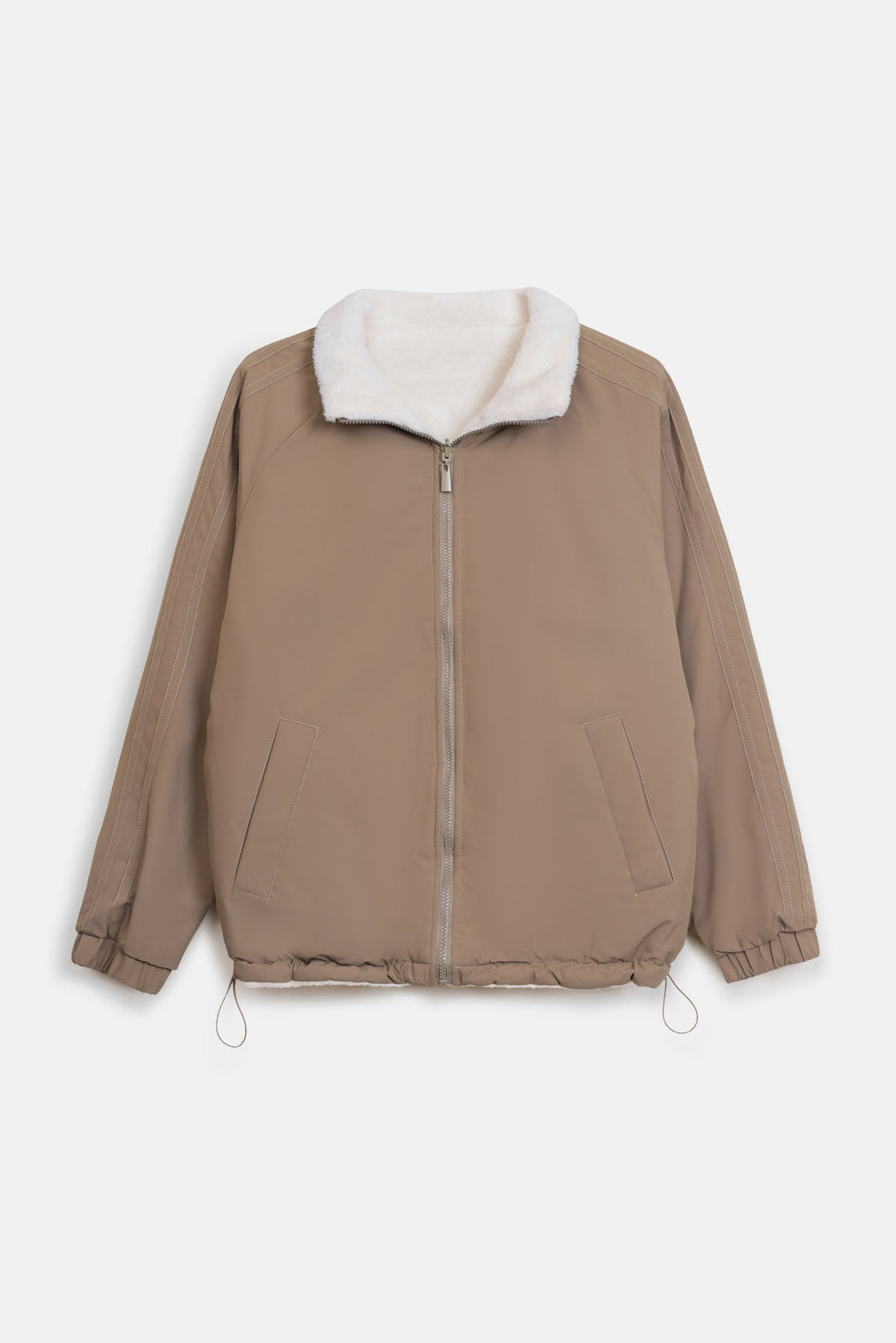 REVERSIBLE SHERPA PUFFER
