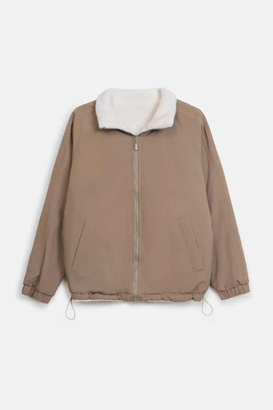 REVERSIBLE SHERPA PUFFER