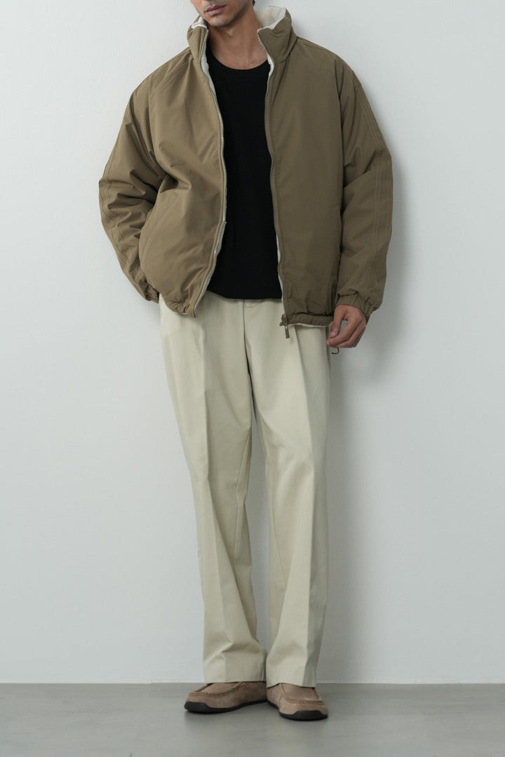 REVERSIBLE SHERPA PUFFER
