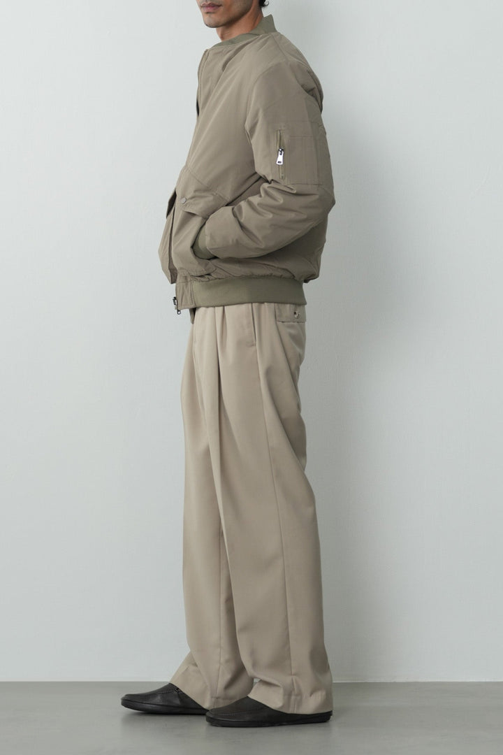 REVERSIBLE BOMBER JACKET