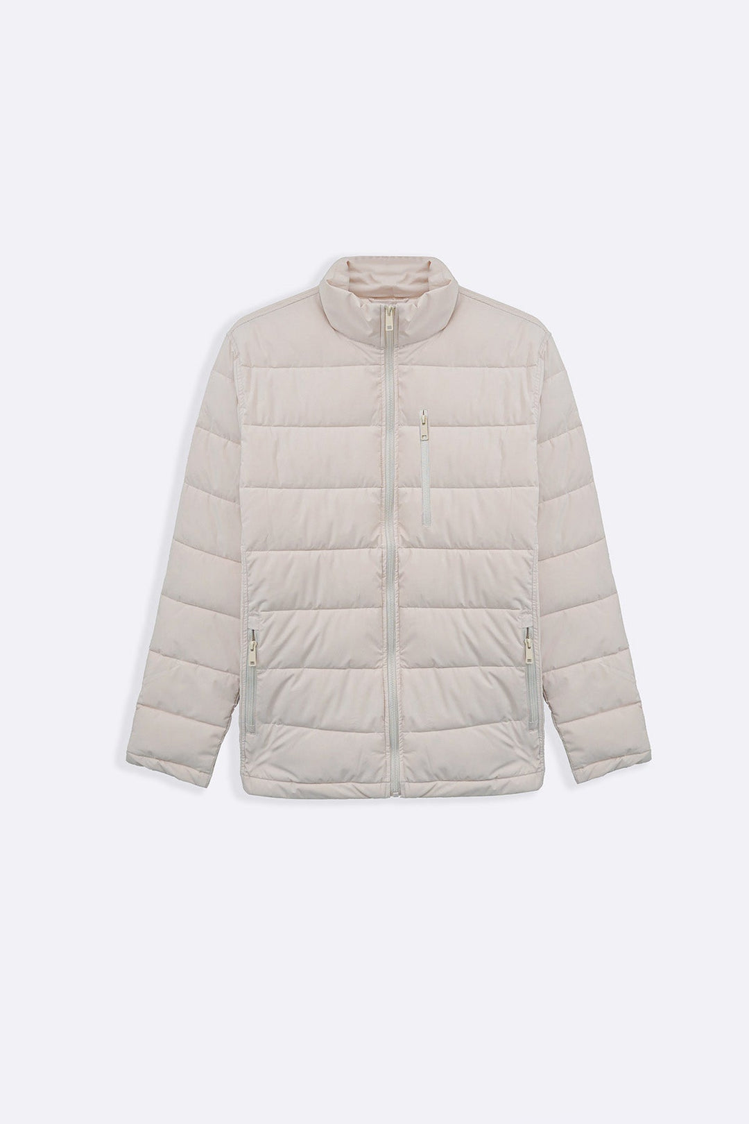 BEIGE EVERYDAY PUFFER JACKET