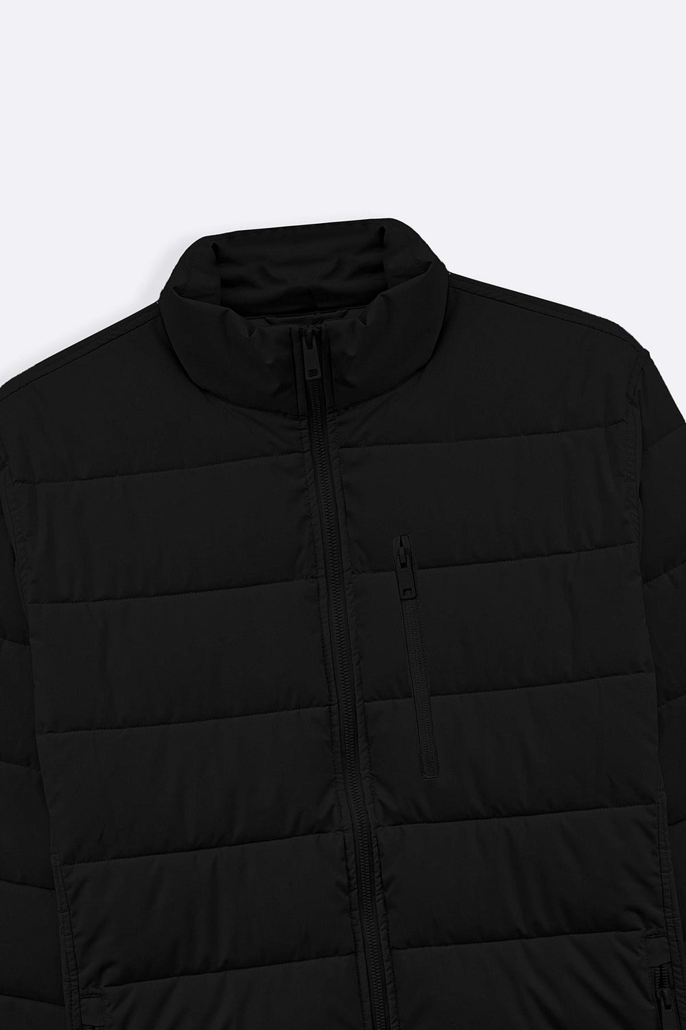 BLACK EVERYDAY PUFFER JACKET