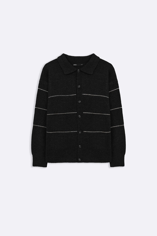 BLACK CLASSIC CARDIGAN