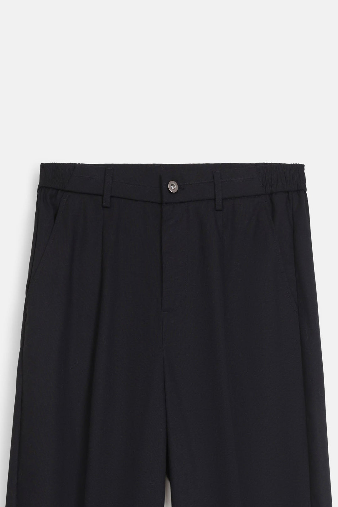 PLEATED BARREL PANTS