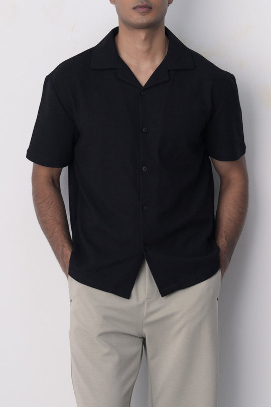 RESORT COLLAR RELAXED SHIRT