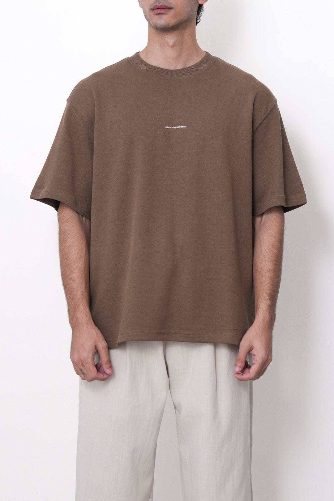 BROWN-WORDS HAVE TWO MEANINGS TEE