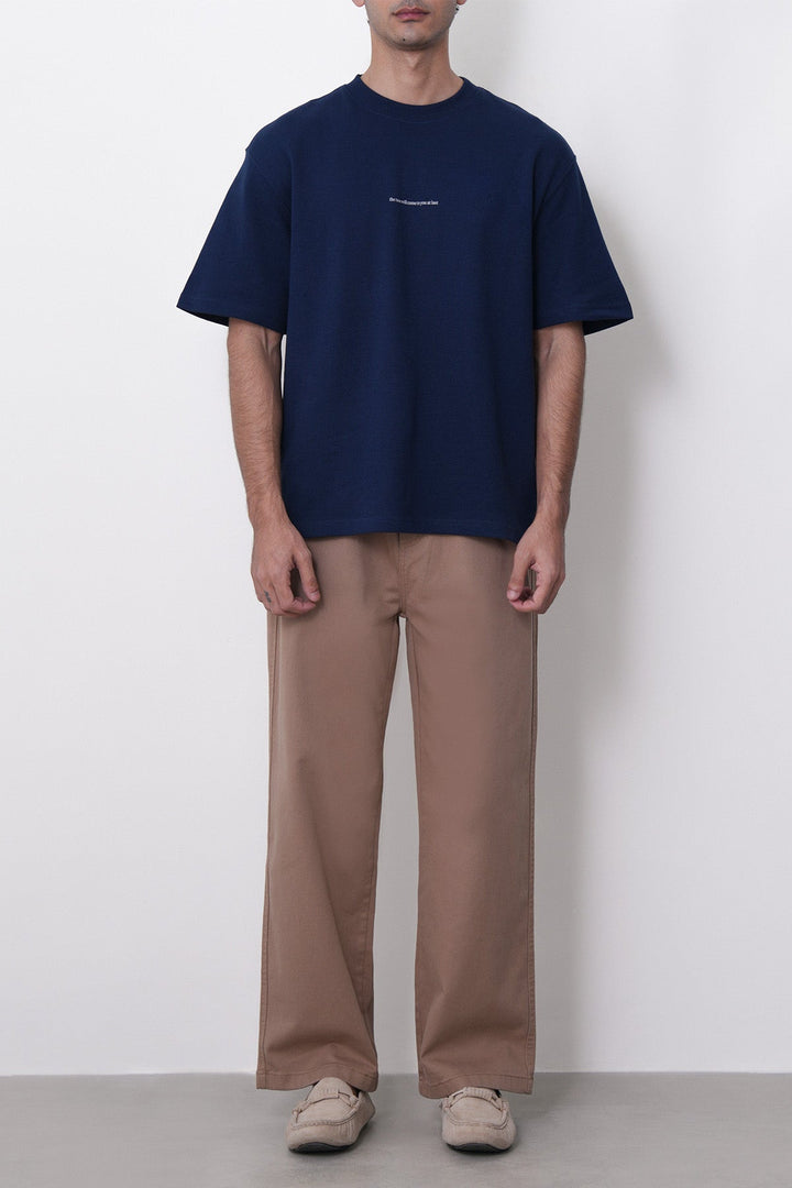 MID BLUE-WORDS HAVE TWO MEANINGS TEE