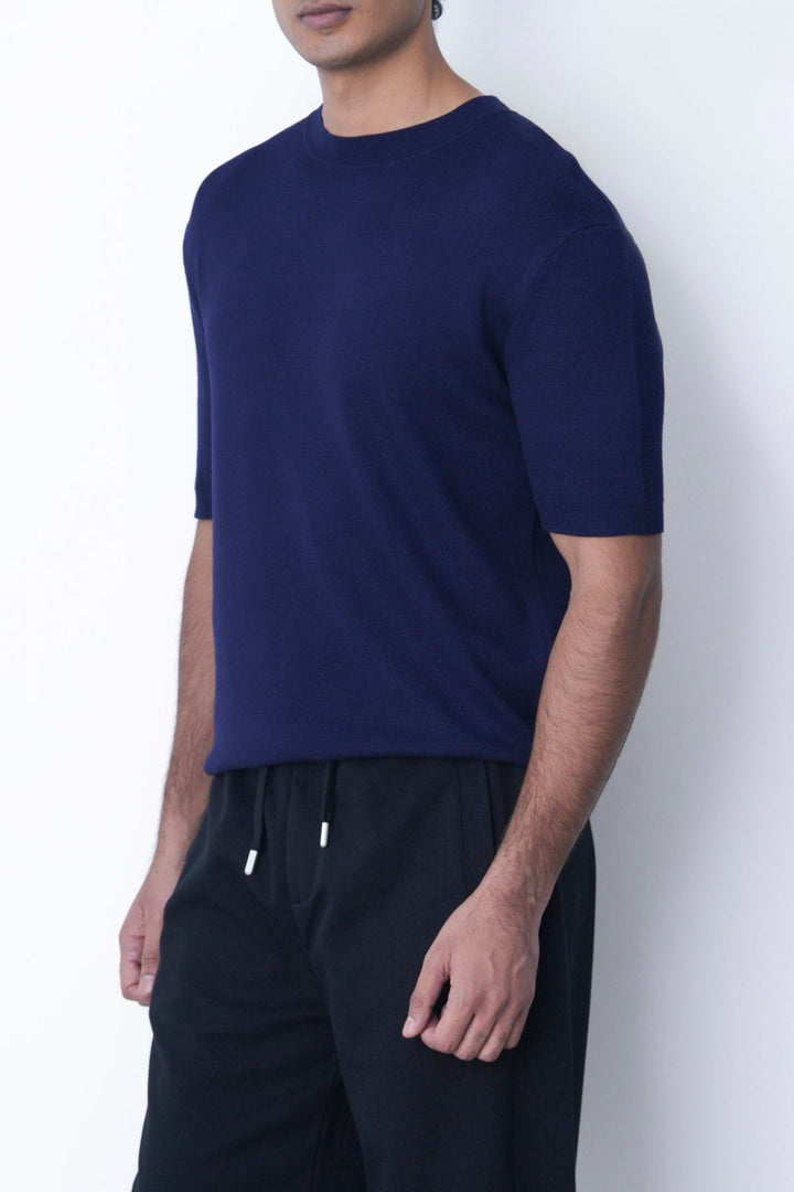 NAVY CLASSIC CREW TEE