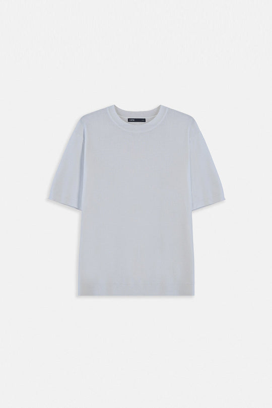 WHITE CLASSIC CREW TEE