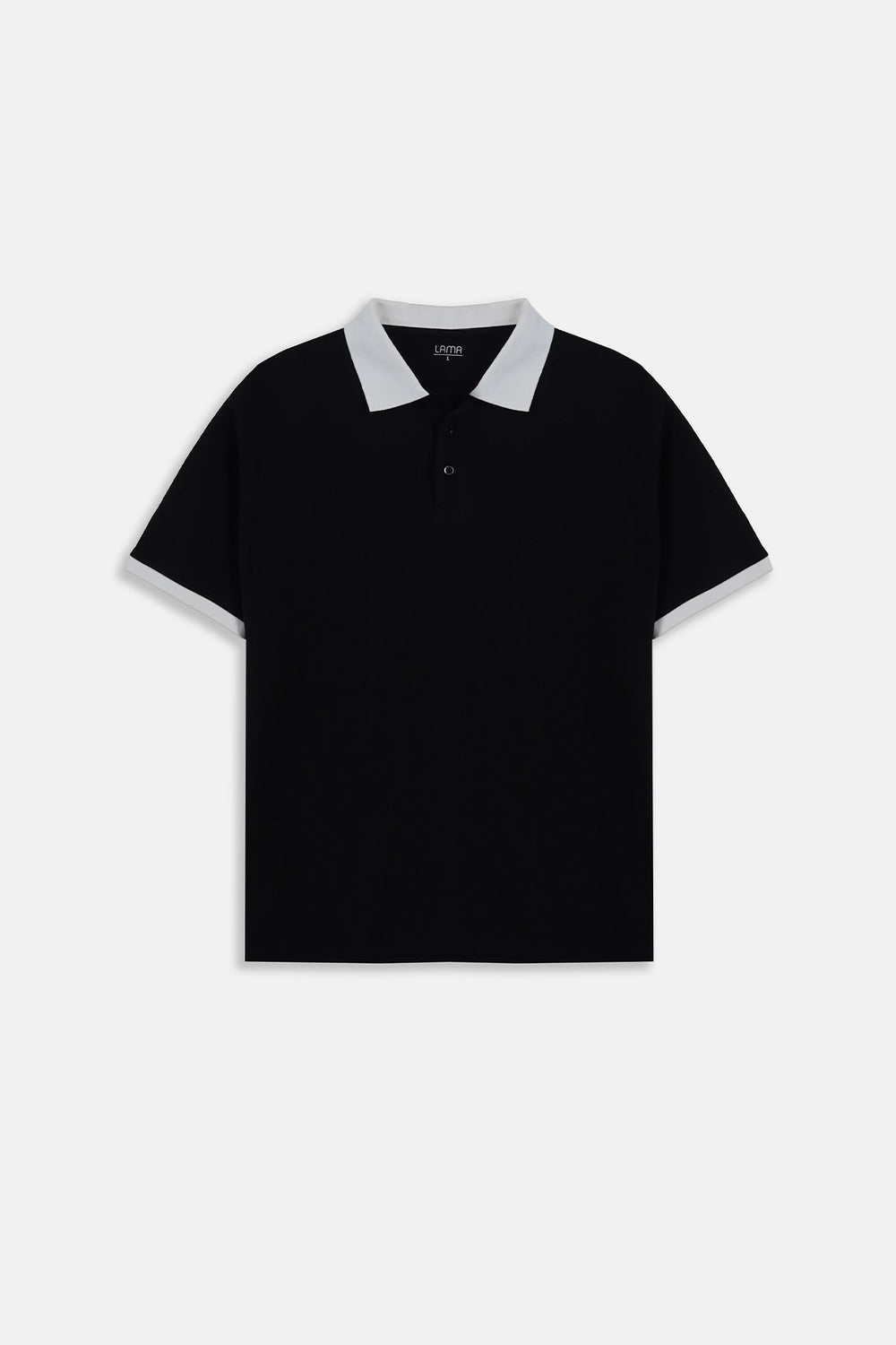 BLACK-HERITAGE CONTRAST POLO