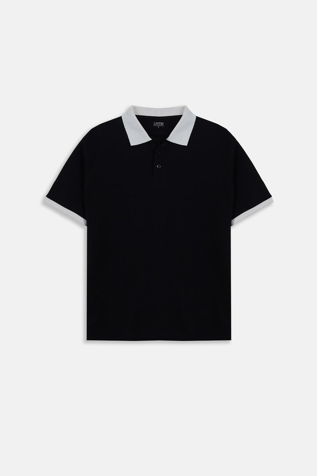 BLACK-HERITAGE CONTRAST POLO