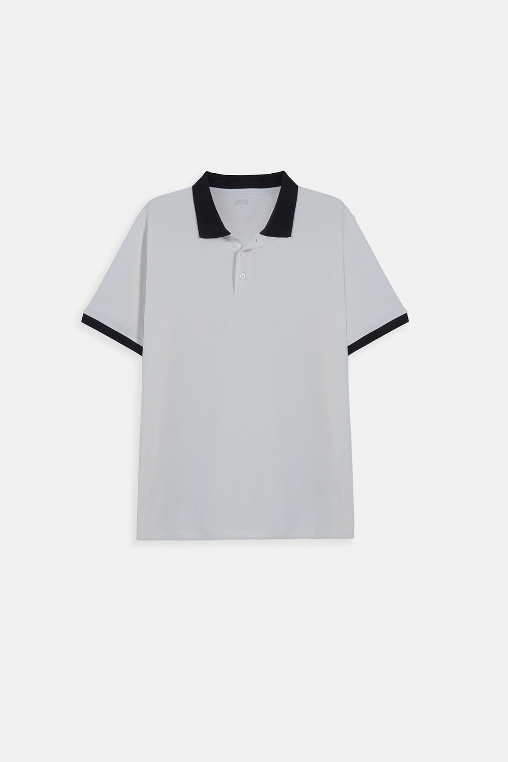 WHITE-HERITAGE CONTRAST POLO