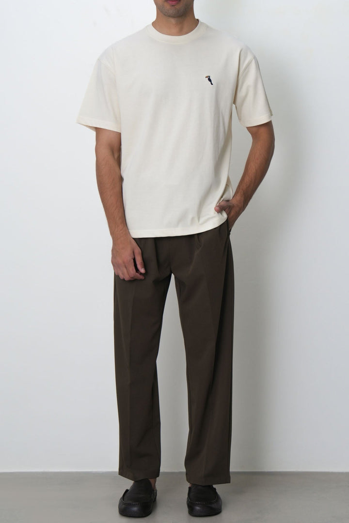 IVORY EVERYDAY COMFORT BIRD TEE
