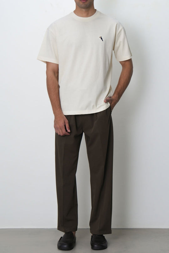 IVORY EVERYDAY COMFORT BIRD TEE