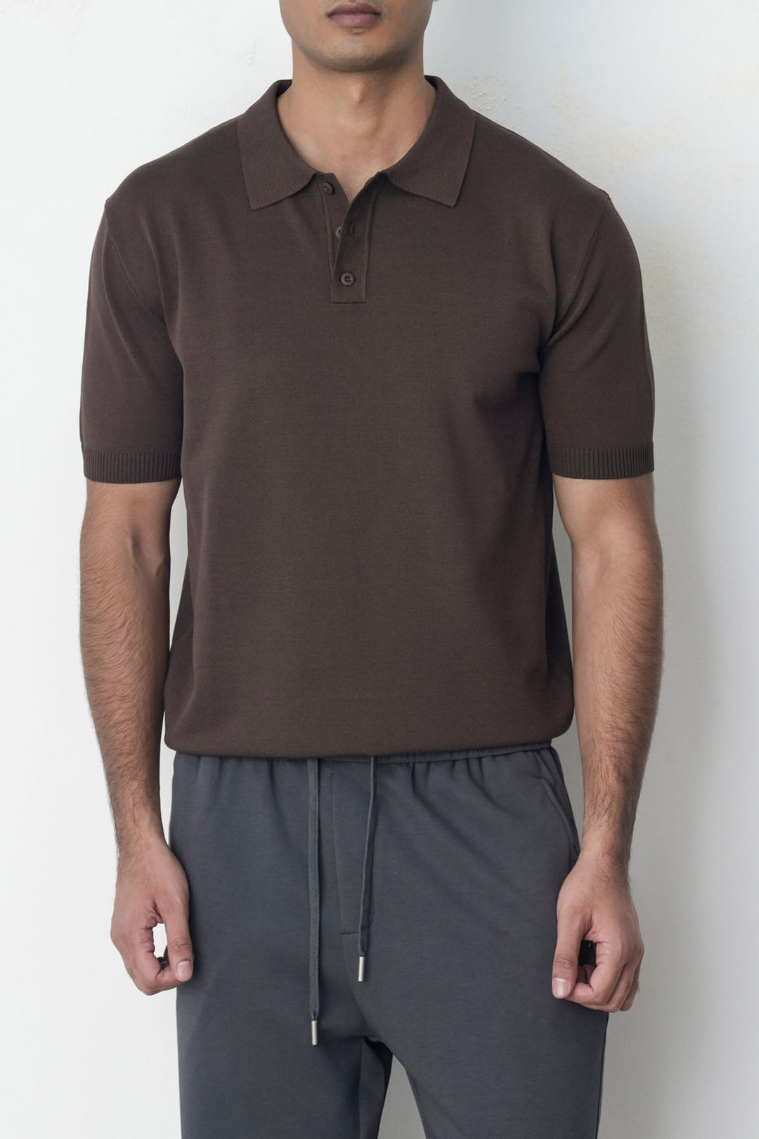 BROWN CLASSIC POLO