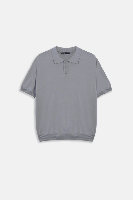 GREY CLASSIC POLO