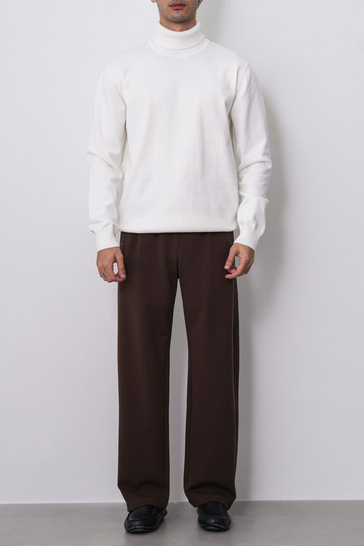 OFF WHITE ESSENTIAL TURTLENECK