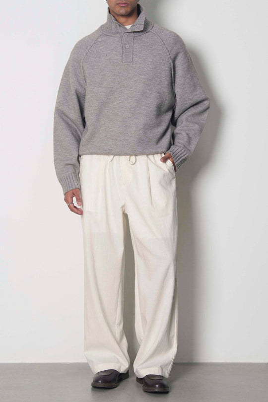 FUNNEL NECK SWEATER