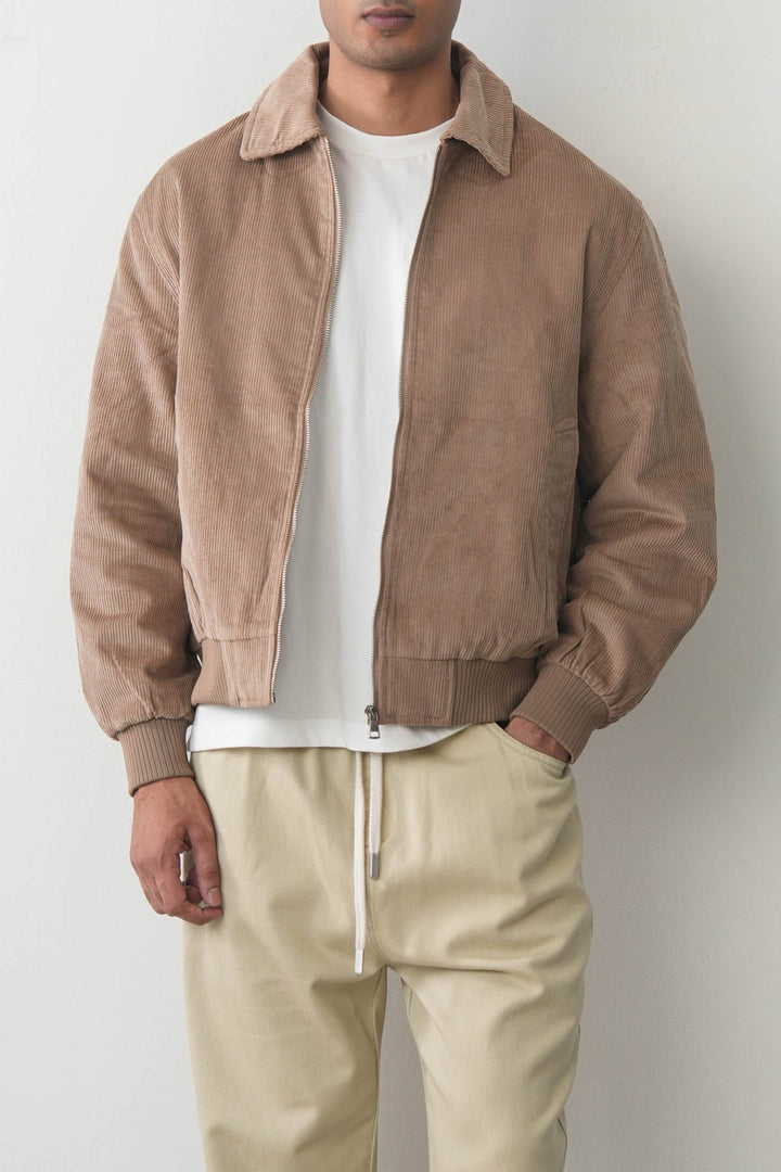 CORDUROY BOMBER JACKET