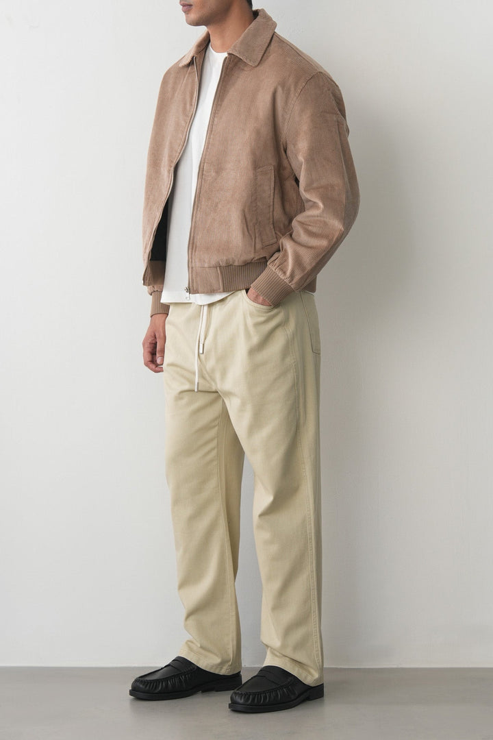 CORDUROY BOMBER JACKET