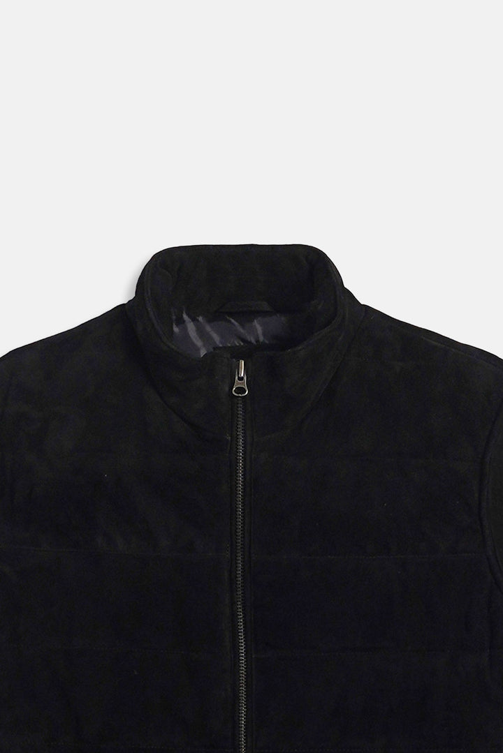 100% LEATHER GILET