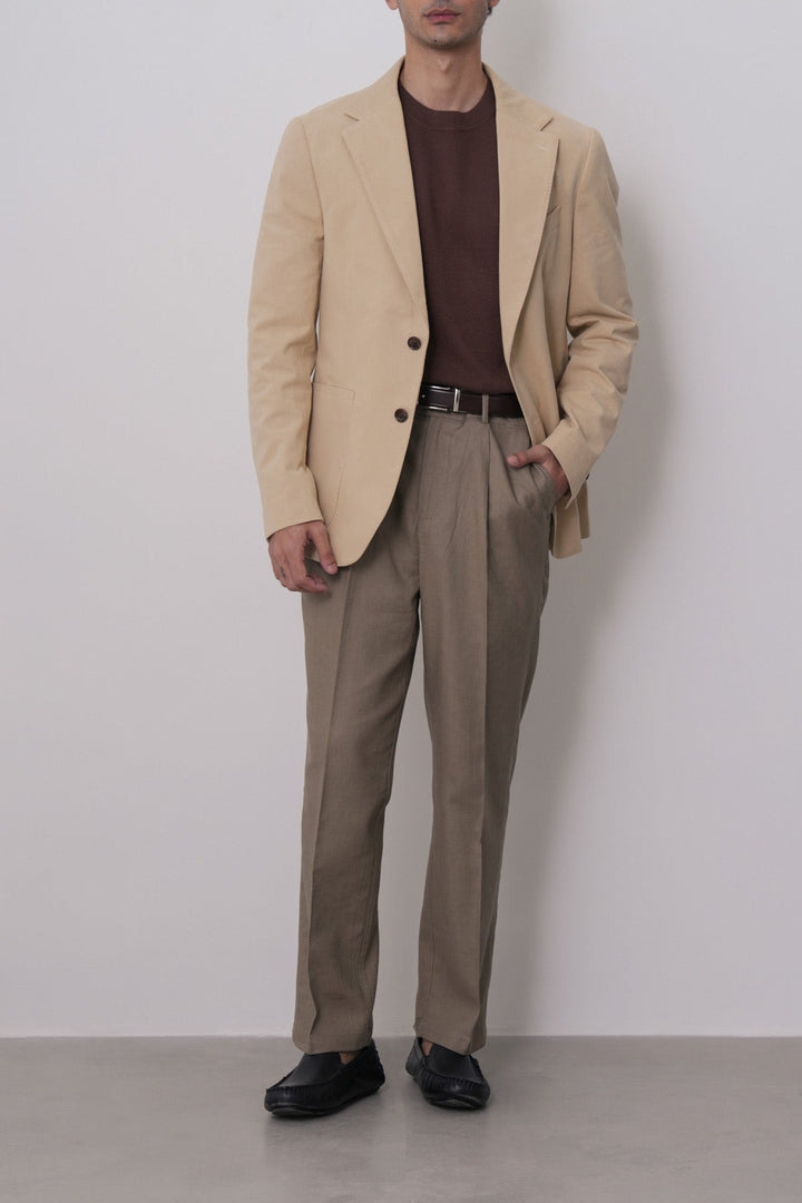 CLASSIC COTTON BLAZER