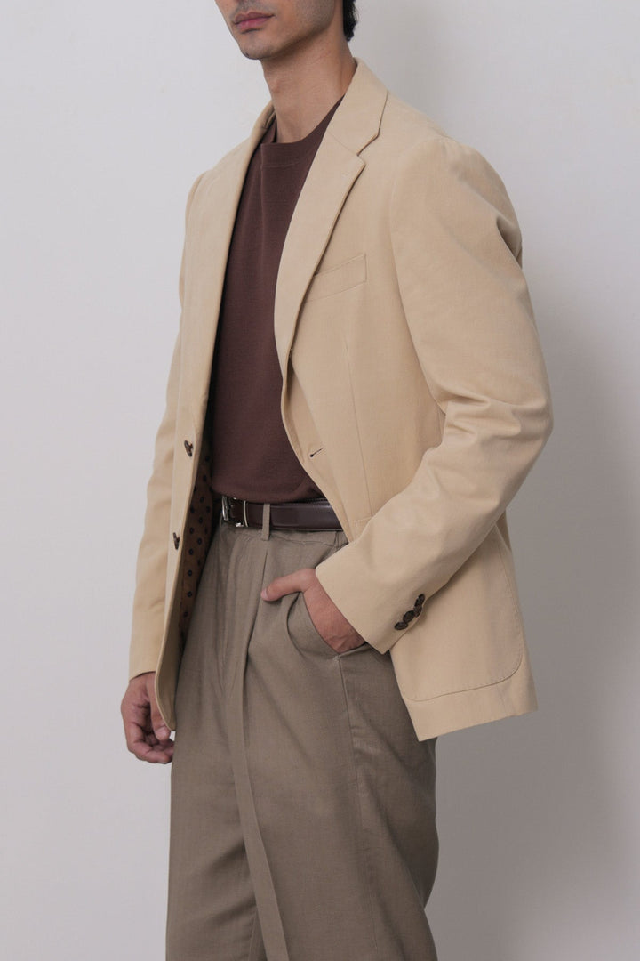 CLASSIC COTTON BLAZER