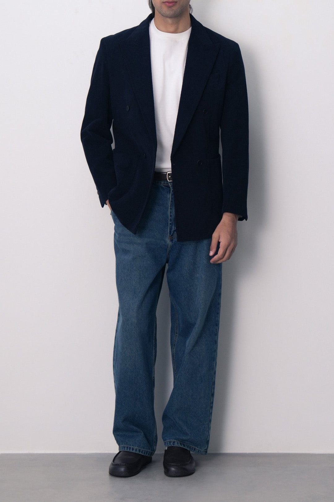 DOUBLE BREASTED BLAZER