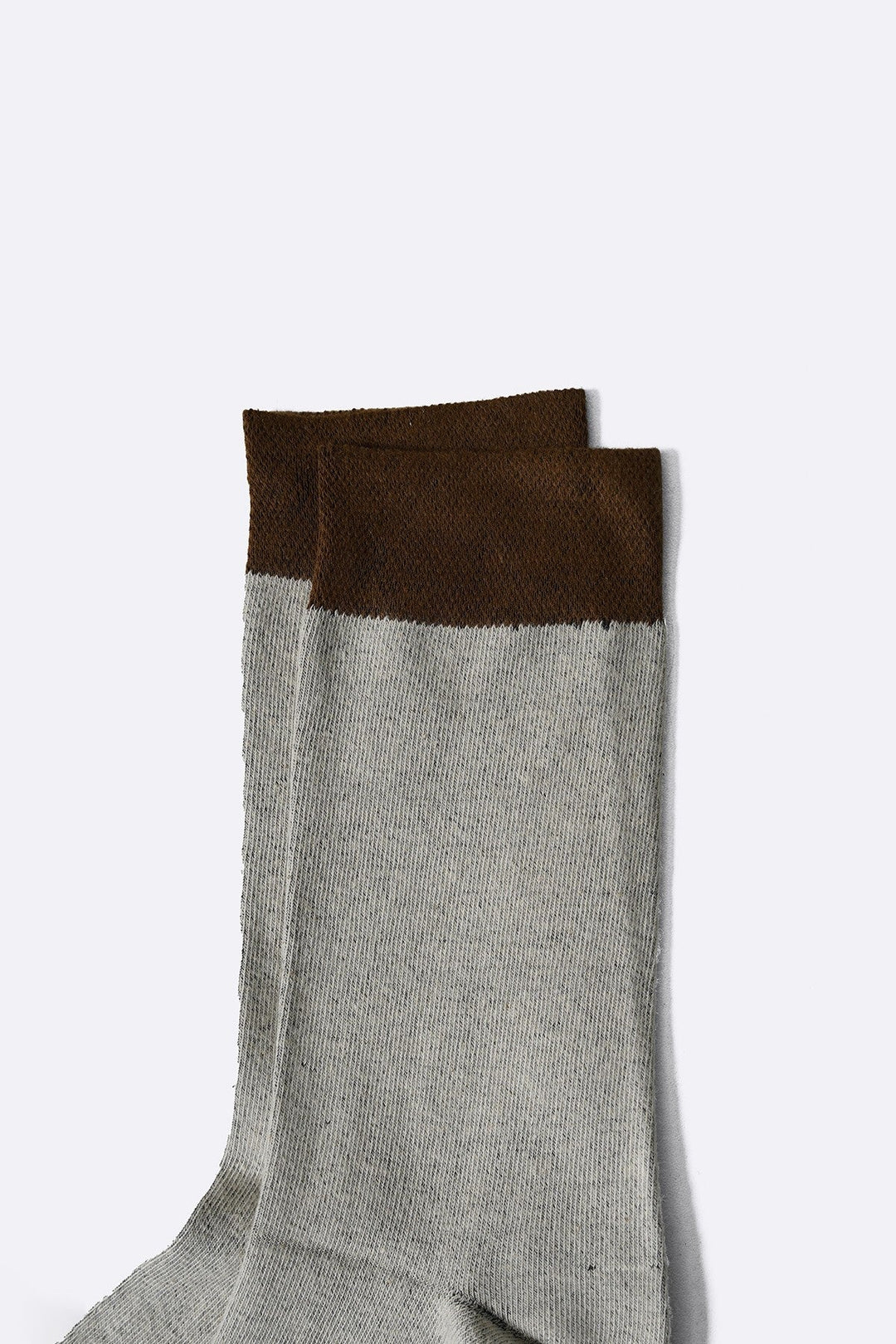 BROWN RED 2-PACK CREW SOCKS