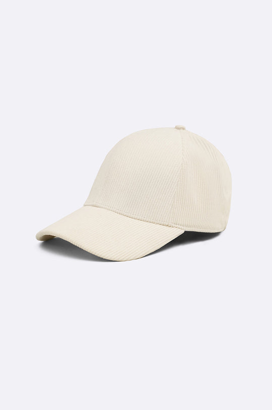 CREAM CORDUROY CAP