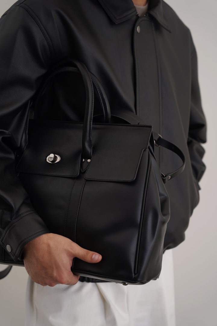 BLACK STUDIO TOTE