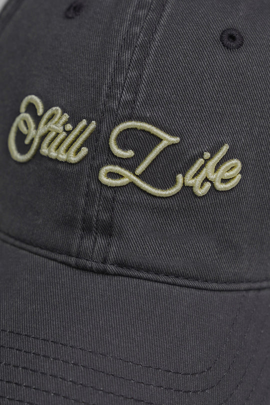GREY STILL LIFE COTTON CAP