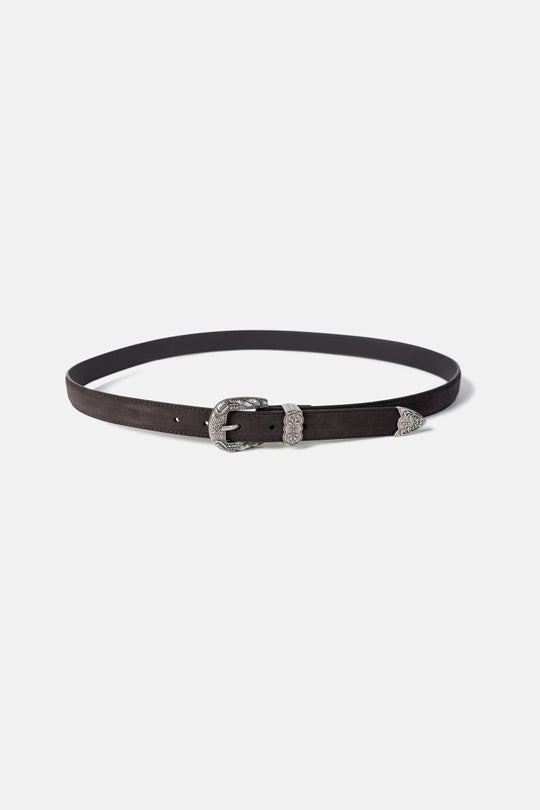 Artisanal Suede Belt
