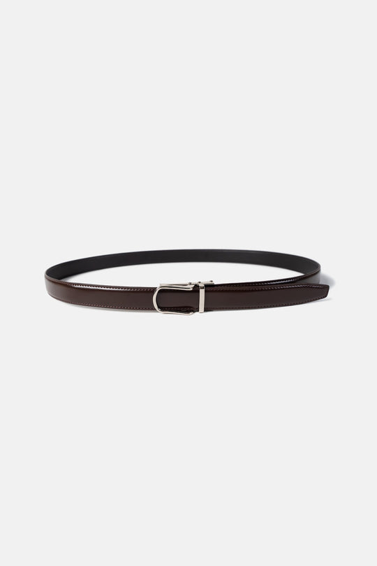 Ratchet Leather Belt